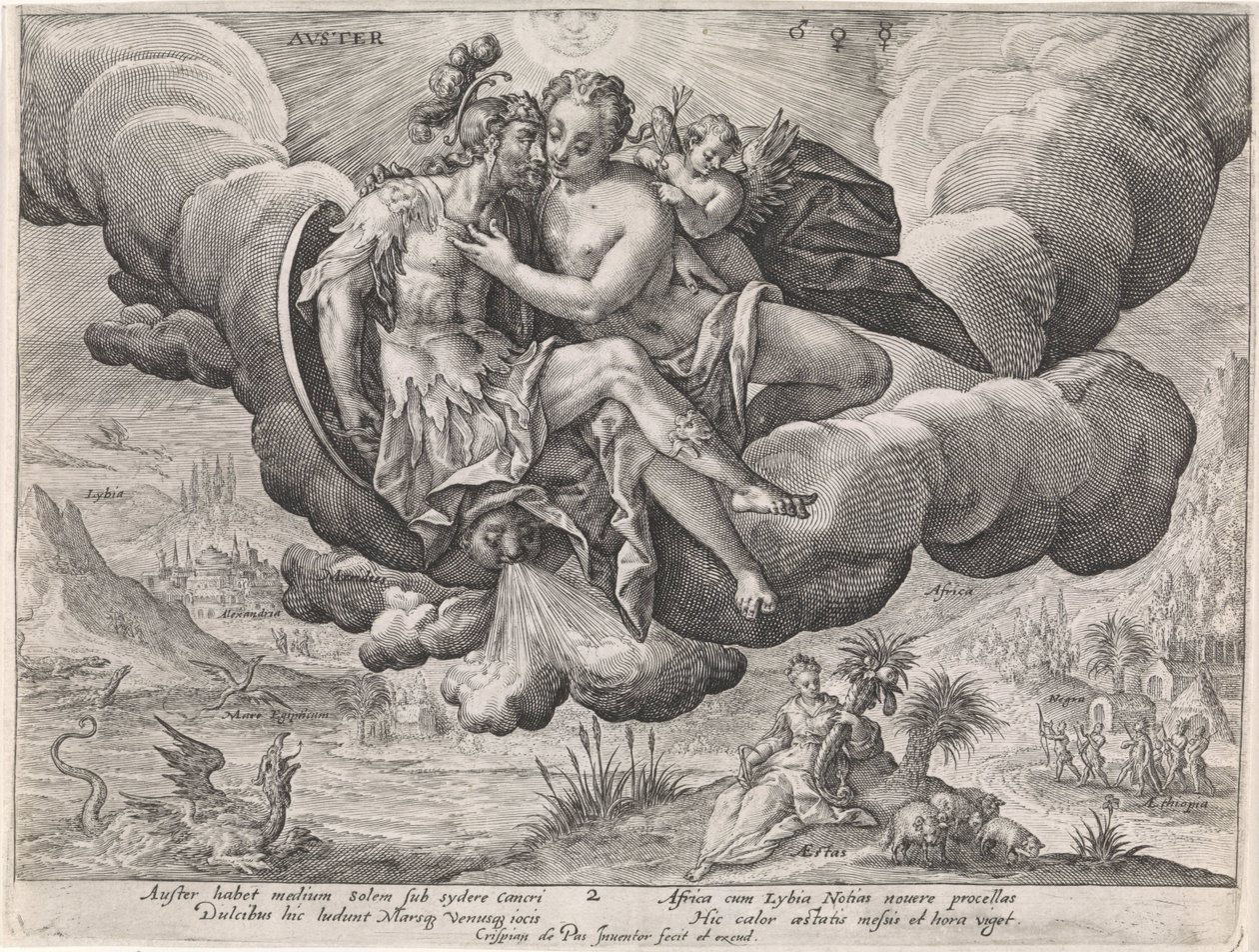 Südwind von Crispijn van de Passe (I)