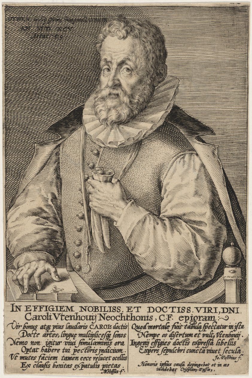 Carolus van Utenhoven von Crispijn van de Passe I