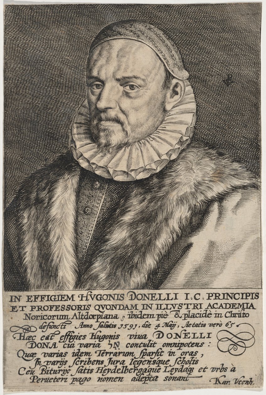 Hugo Donellus von Crispijn van de Passe I