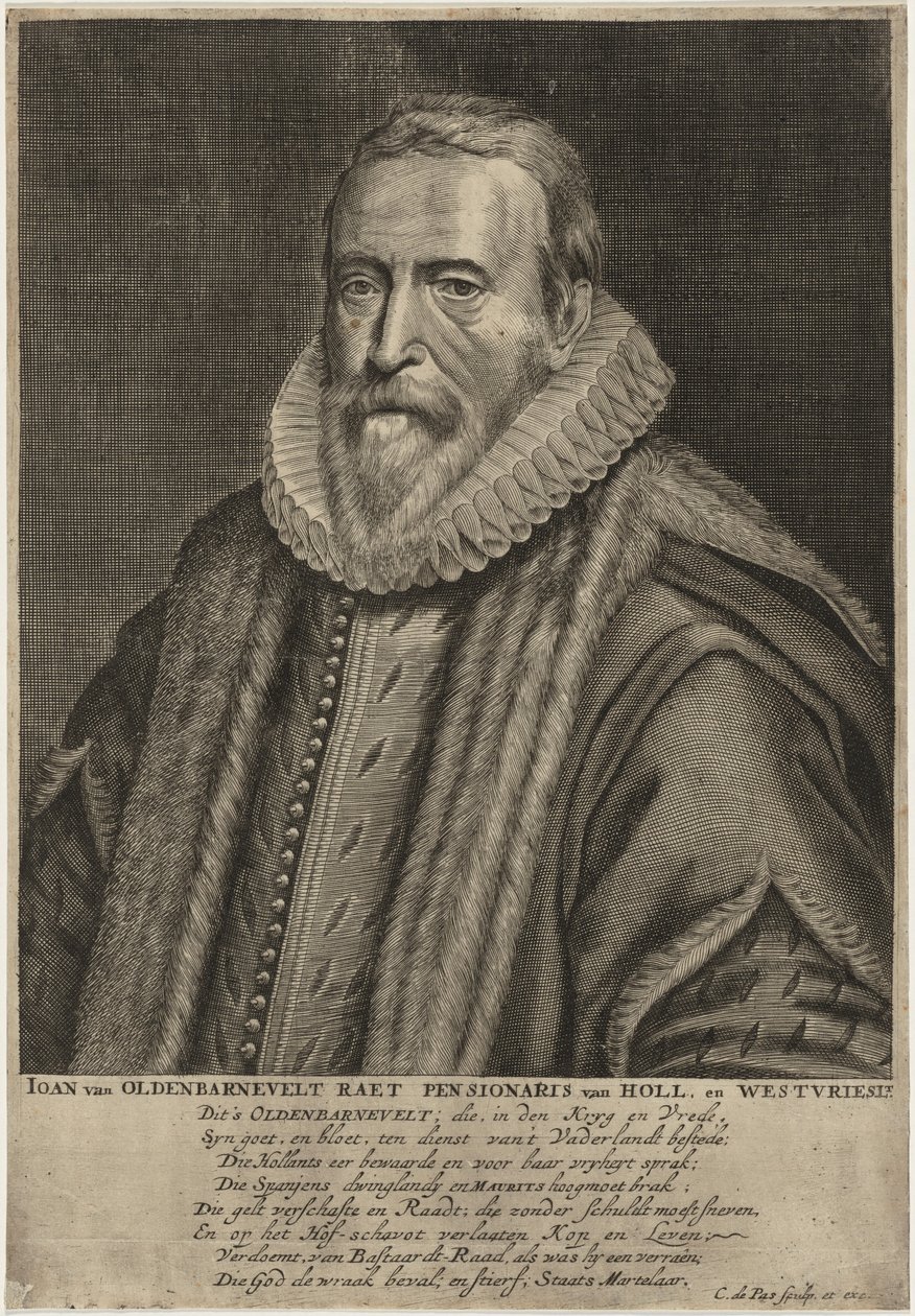Johan van Oldenbarnevelt von Crispijn van de Passe I
