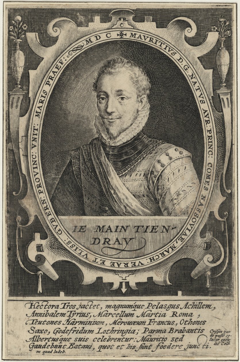 Moritz von Nassau, Prinz von Oranien von Crispijn van de Passe I