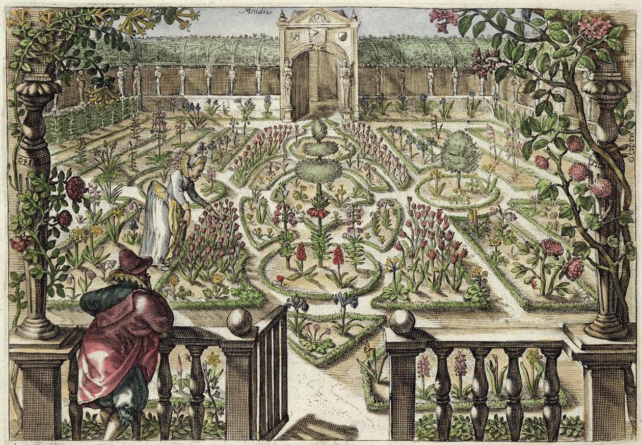 Frühlingsgarten, aus 