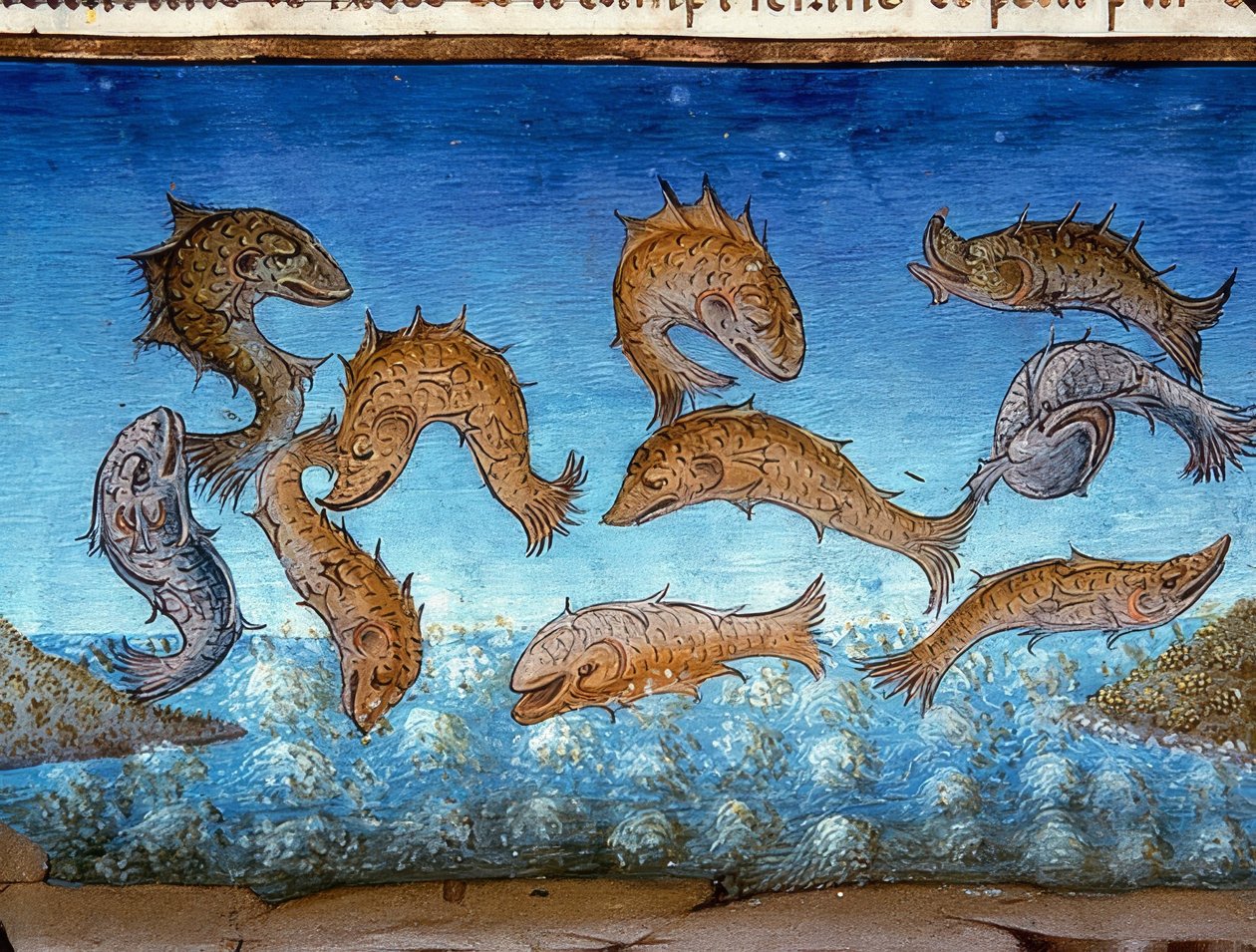 Das Ende der Welt: die Fische werden oben schwimmen von Cristoforo De Predis
