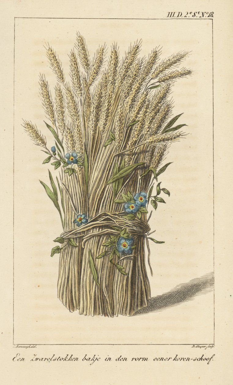 Schale in Form eines Maiskolbens von D. Sluyter