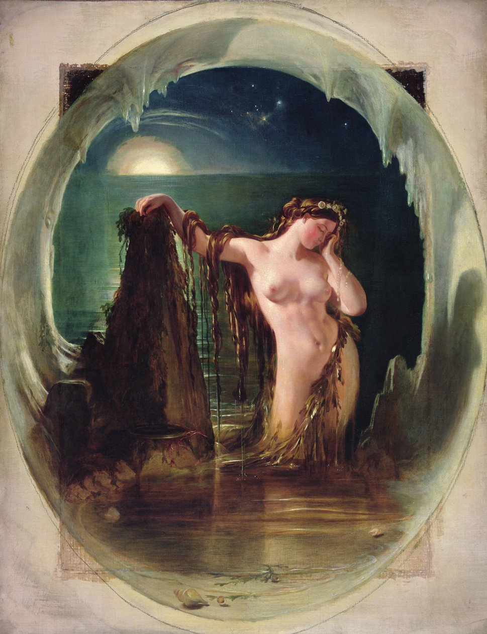 Der Ursprung der Harfe von Daniel (1806 70) Maclise
