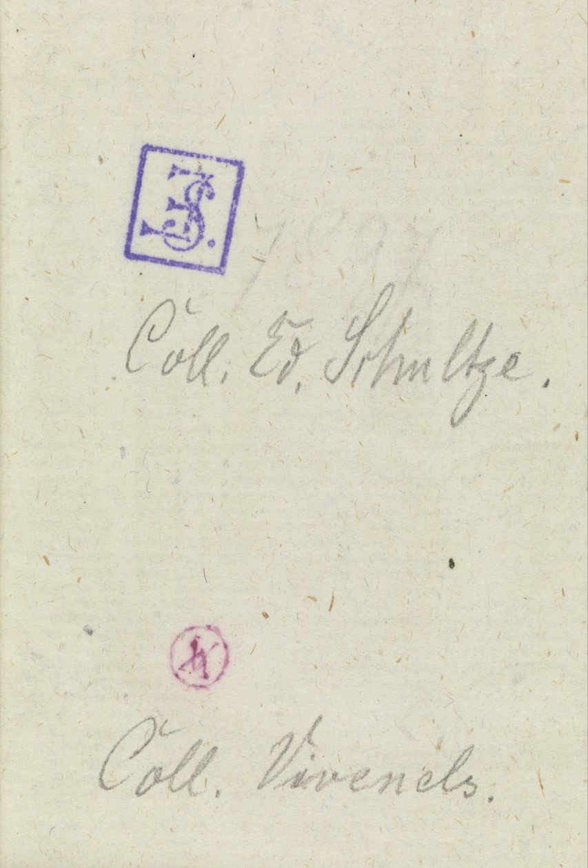 Ornament mit dem Schmerzensmann, Maria und Johannes von Daniel Hopfer