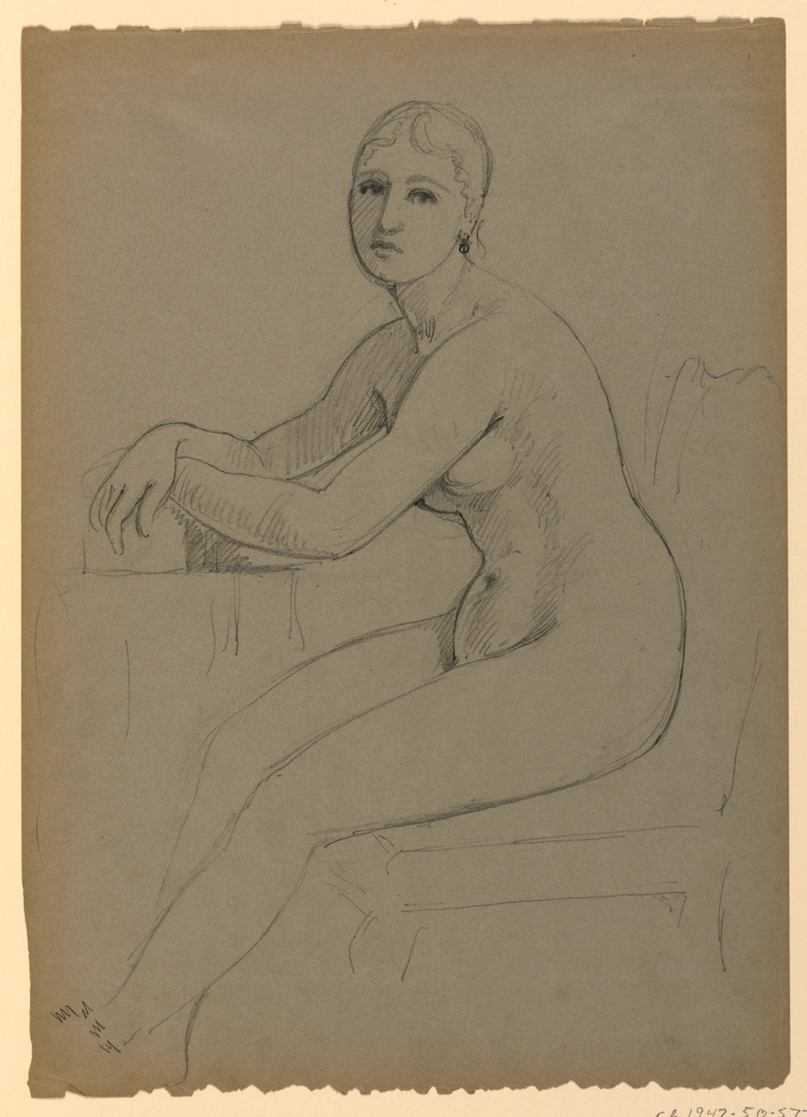 Zeichnung, Frau Cortland DePeyster F, 1881 von Daniel Huntington