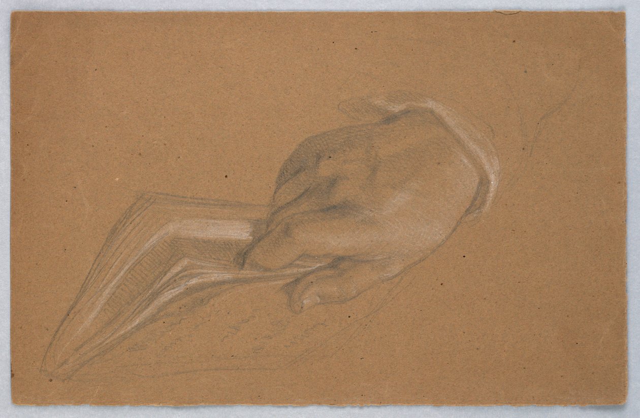 Zeichnung, Mögliche Studie für Alexan, 1864 von Daniel Huntington