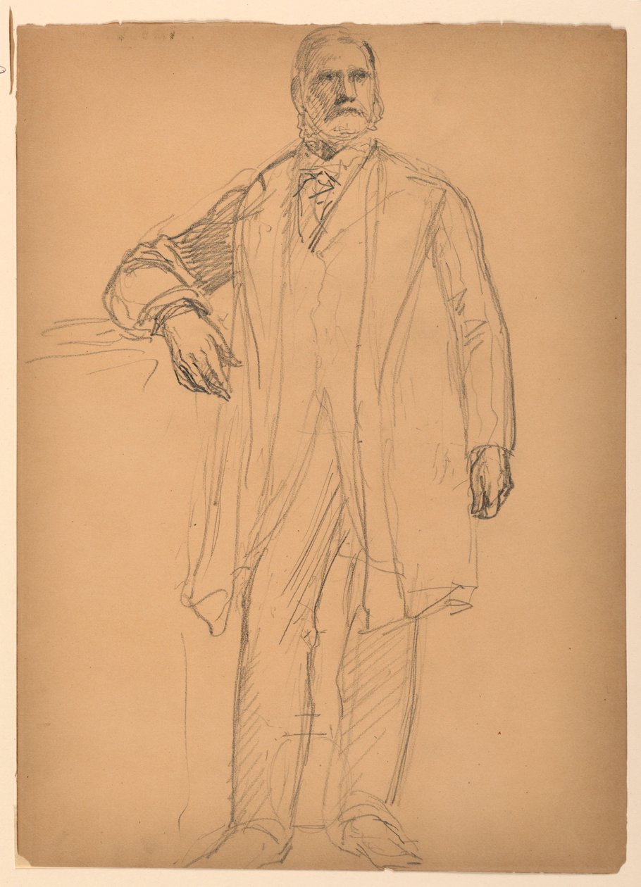 Zeichnung, Präsident Chester Alan Ar, Juni 1886 von Daniel Huntington