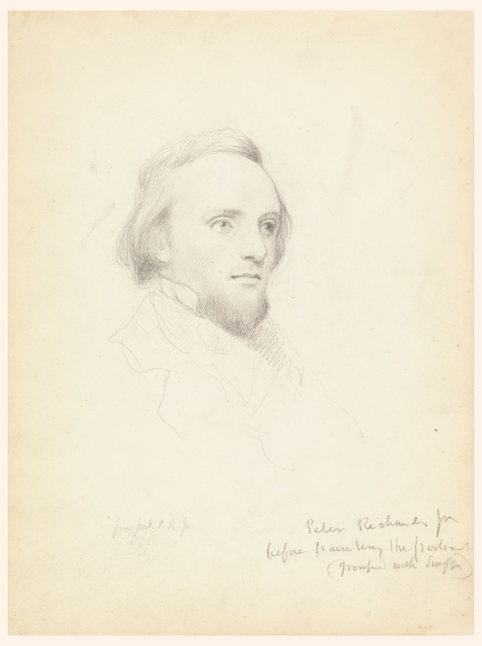Skizze von Peter Richards