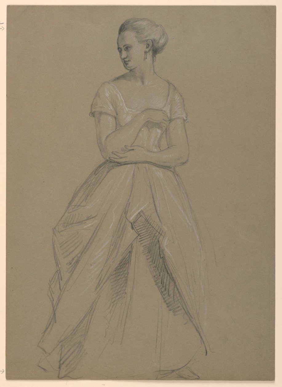 Studie von Mrs. Bingham für "The Republican Court" (Lady Washington