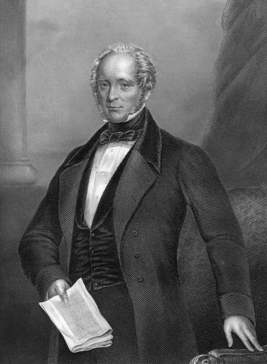 Henry John Temple 1784-1865, 3. Viscount Palmerston, britischer Staatsmann, 1857 von Daniel John Pound