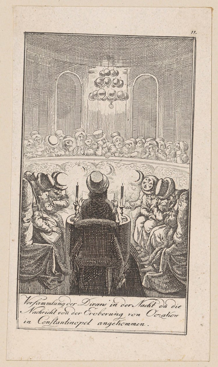 Blatt 11 der „Darstellungen aus der neuen Geschichte“ von Daniel Nikolaus Chodowiecki