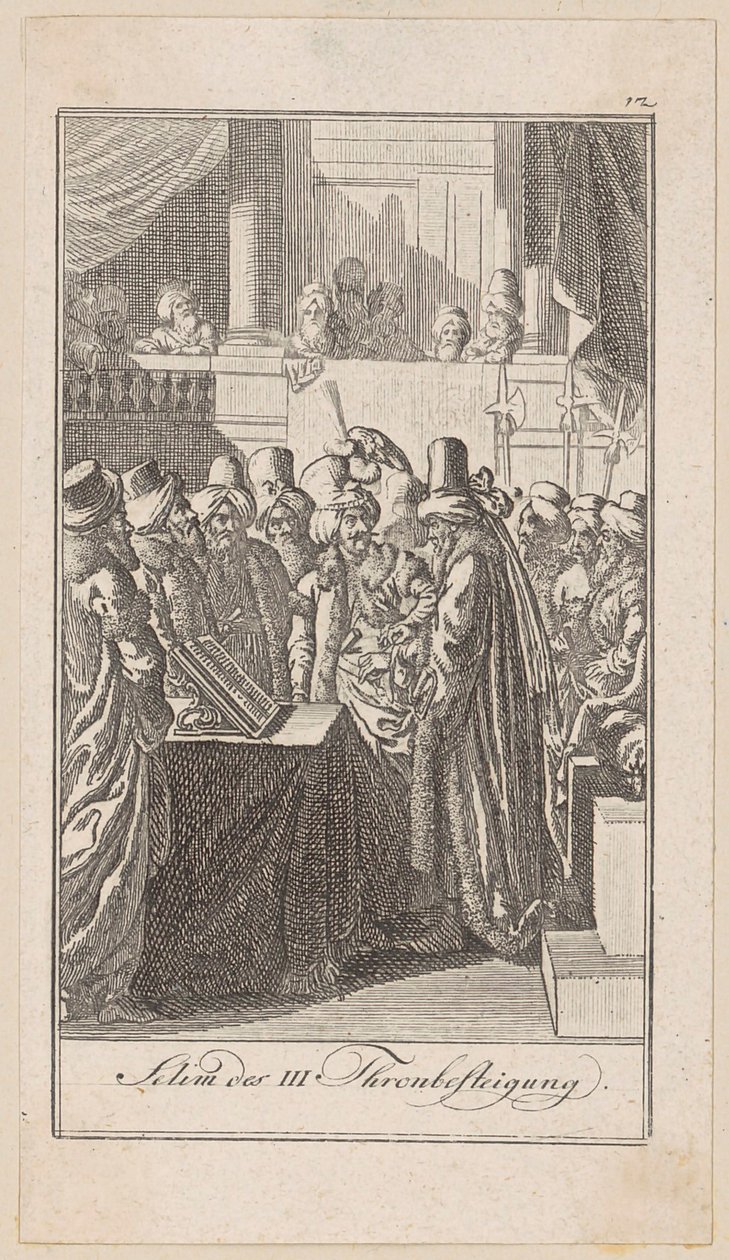 Blatt 12 der "Darstellungen aus der neuen Geschichte" von Daniel Nikolaus Chodowiecki