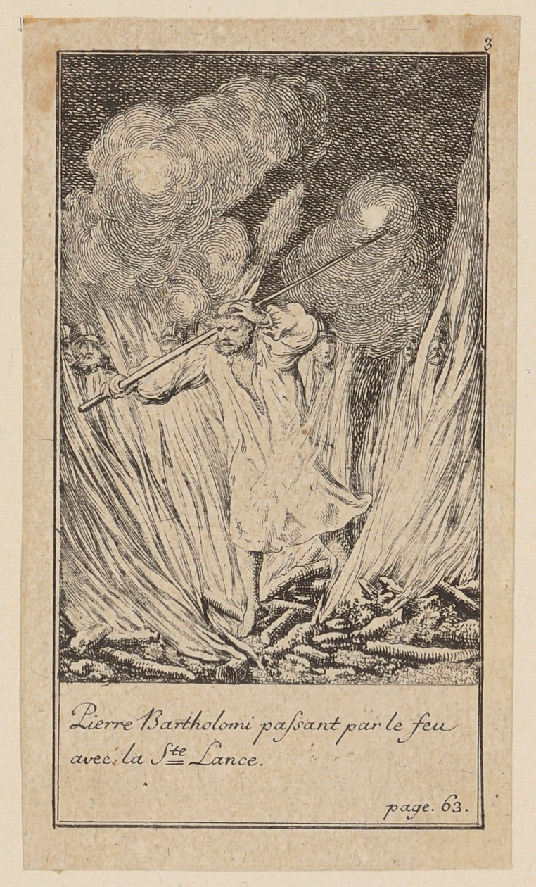 Blatt 3 zur "Historie de Croisades" von Joh. Christoph Mayer von Daniel Nikolaus Chodowiecki