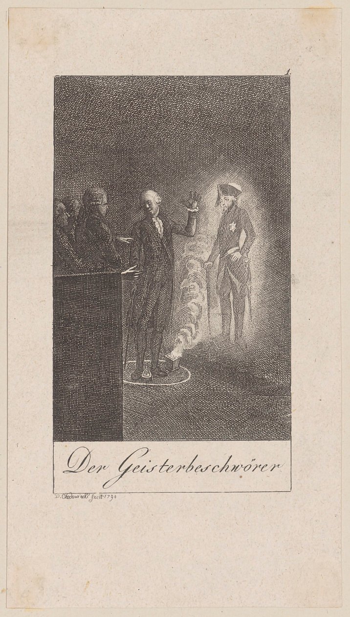 Blatt 4 zu Knoblauchs "Taschenbuch für Aufklärer" von Daniel Nikolaus Chodowiecki