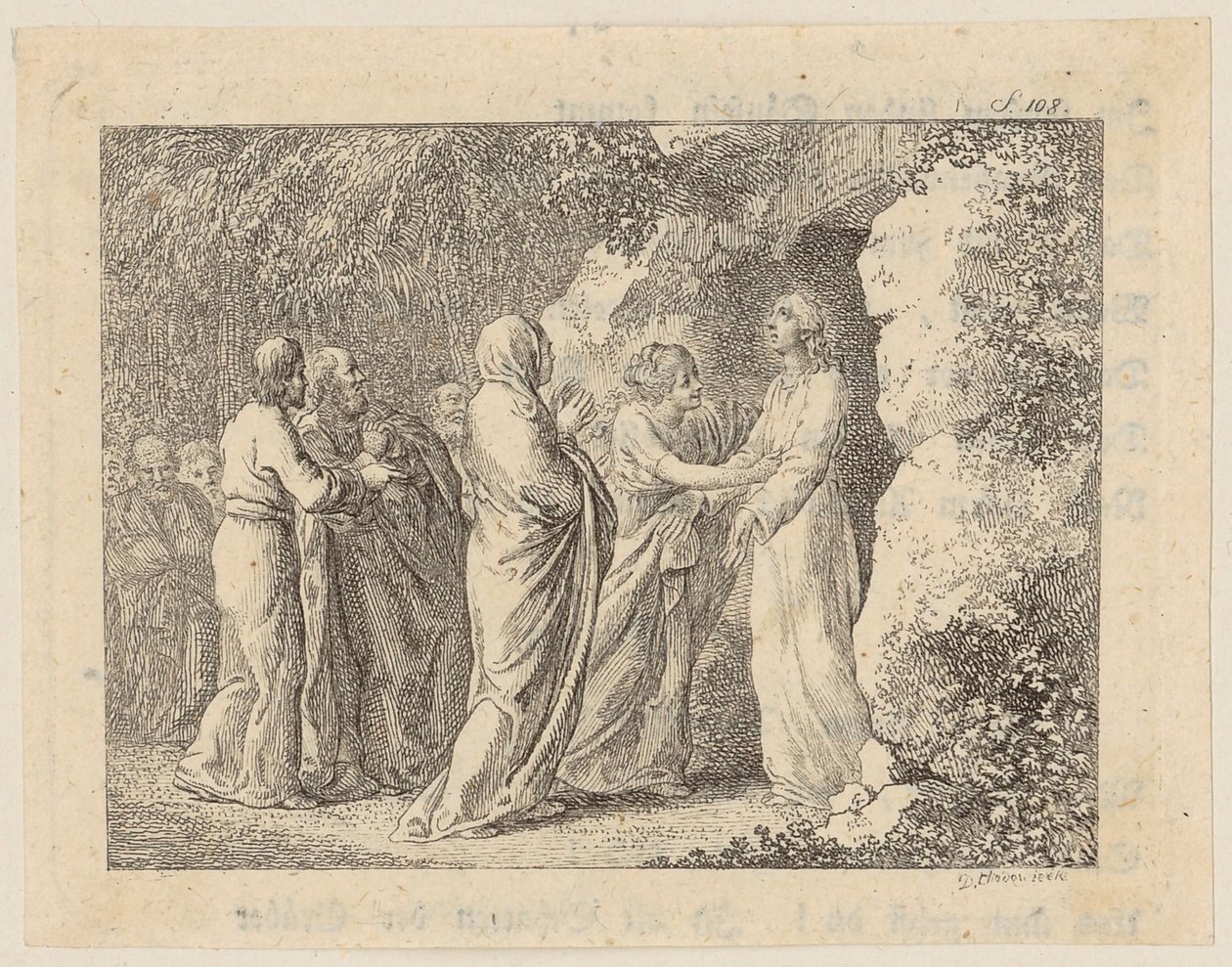 Lazarus, oder die Feier der Auferstehung von Daniel Nikolaus Chodowiecki