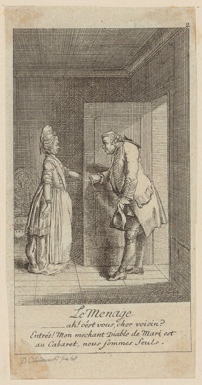 Der Haushalt von Daniel Nikolaus Chodowiecki