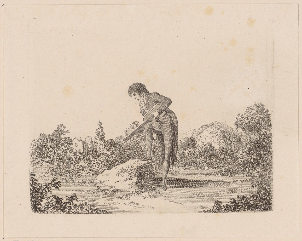 Monsieur de Vollange I von Daniel Nikolaus Chodowiecki