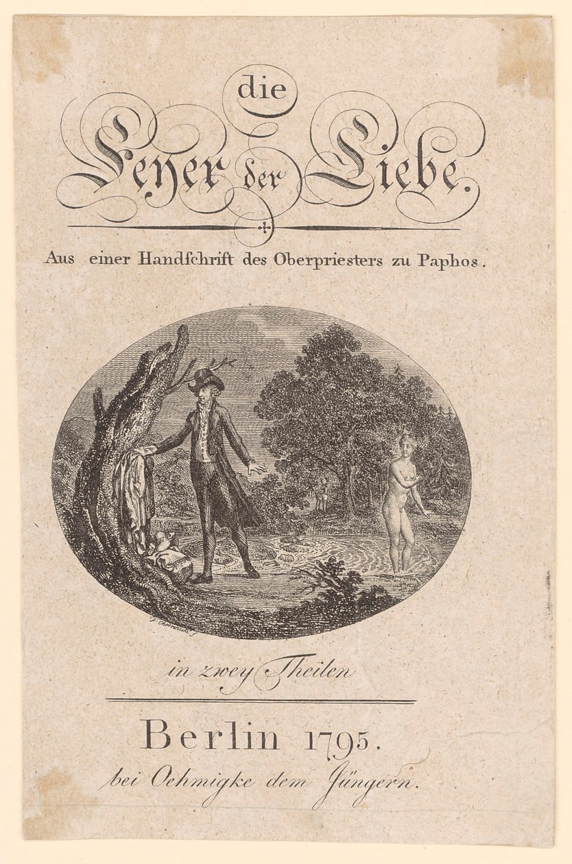 Titelvignette zur "Feyer der Liebe" von Daniel Nikolaus Chodowiecki