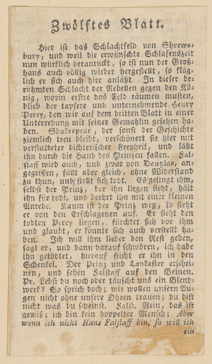 Zwölftes Blatt von Daniel Nikolaus Chodowiecki