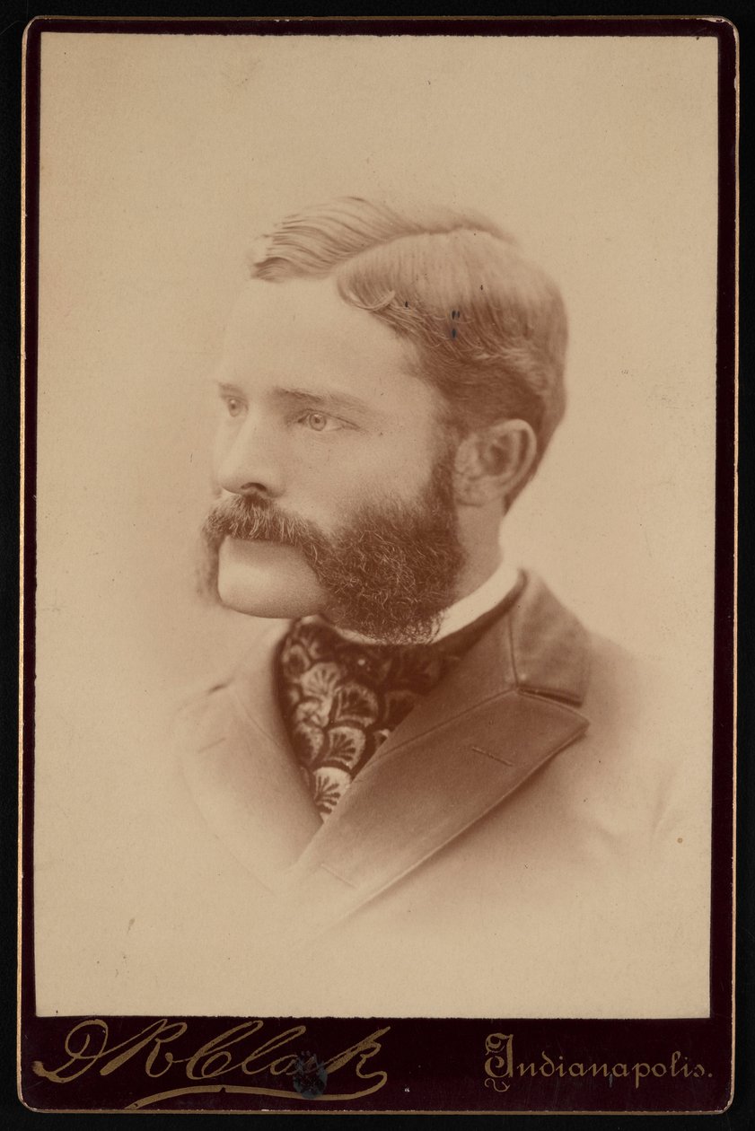 Porträt von Barton Warren Evermann 1853-1932, vor 1900 von Daniel R Clark