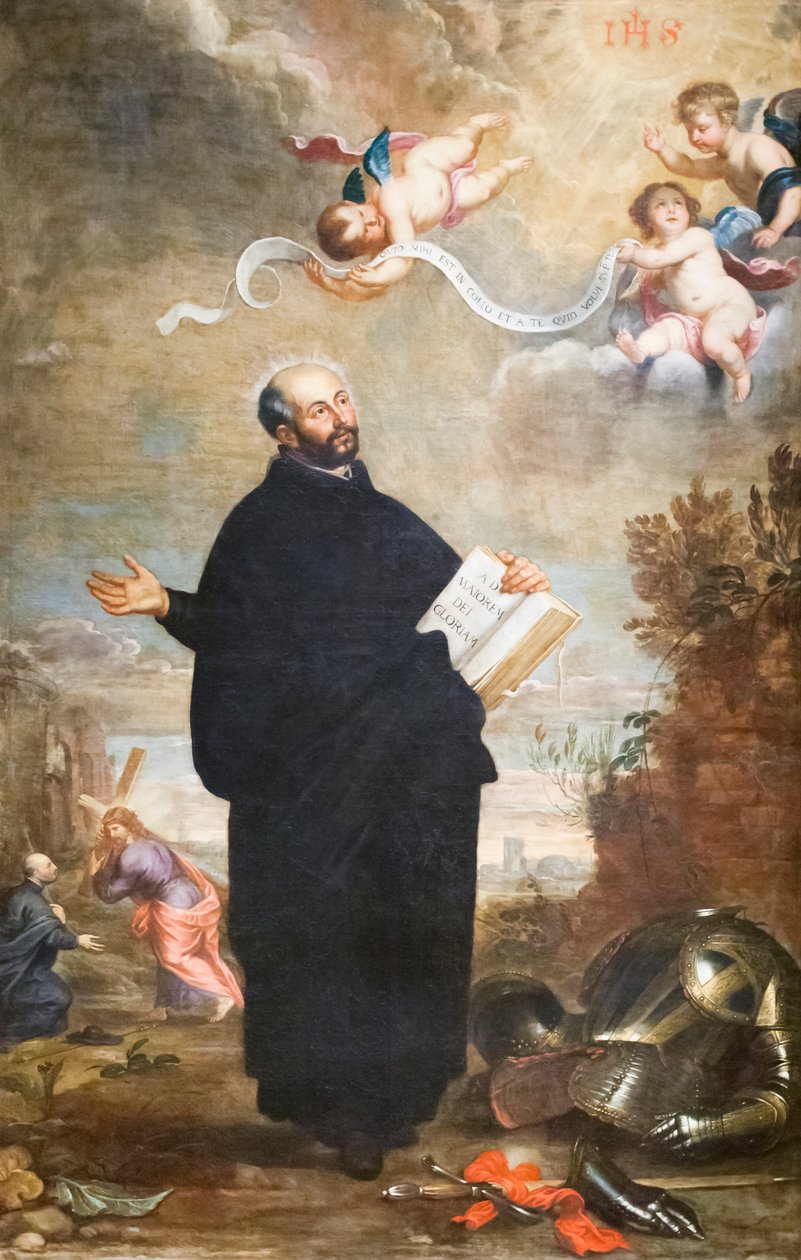 Heiliger Ignatius von Loyola von Daniel & Wildens Jan (1586 1653) Seghers