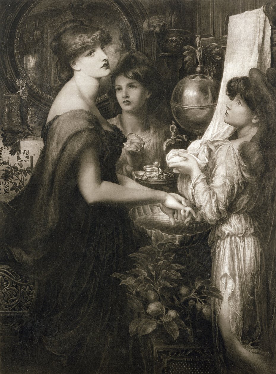 La Bella Mano, 1905 von Dante Gabriel Charles Rossetti