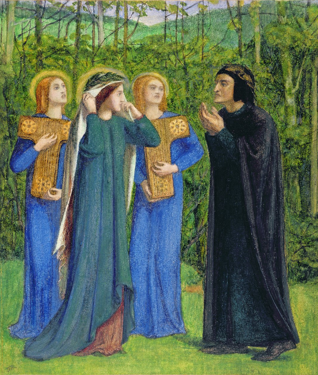 Unbekanntes Bild von Dante Gabriel Charles Rossetti