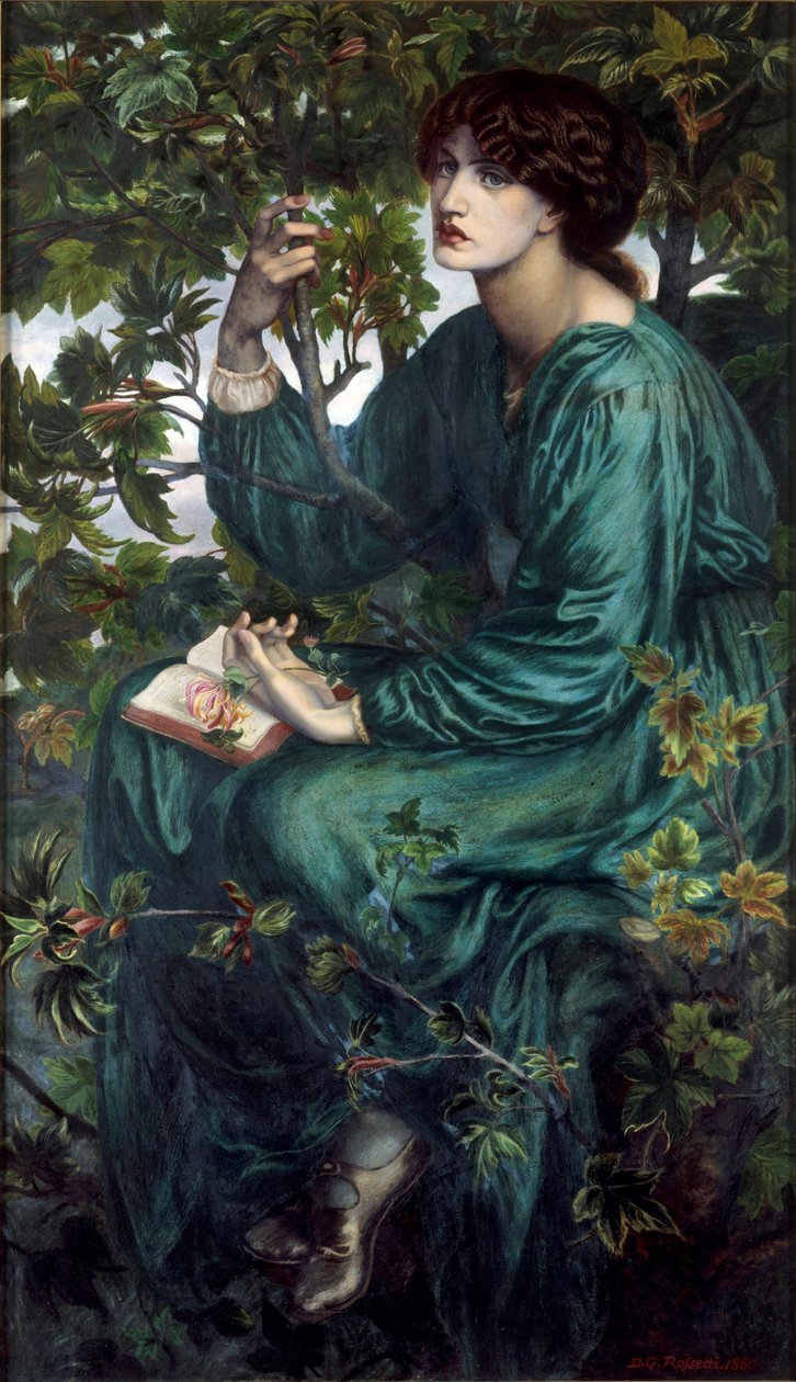Der Tagtraum von Dante Gabriel Charles Rossetti