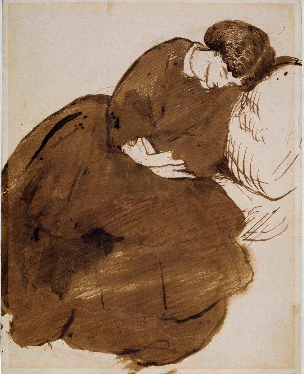 Jane Morris (1839-1914) von Dante Gabriel Charles Rossetti
