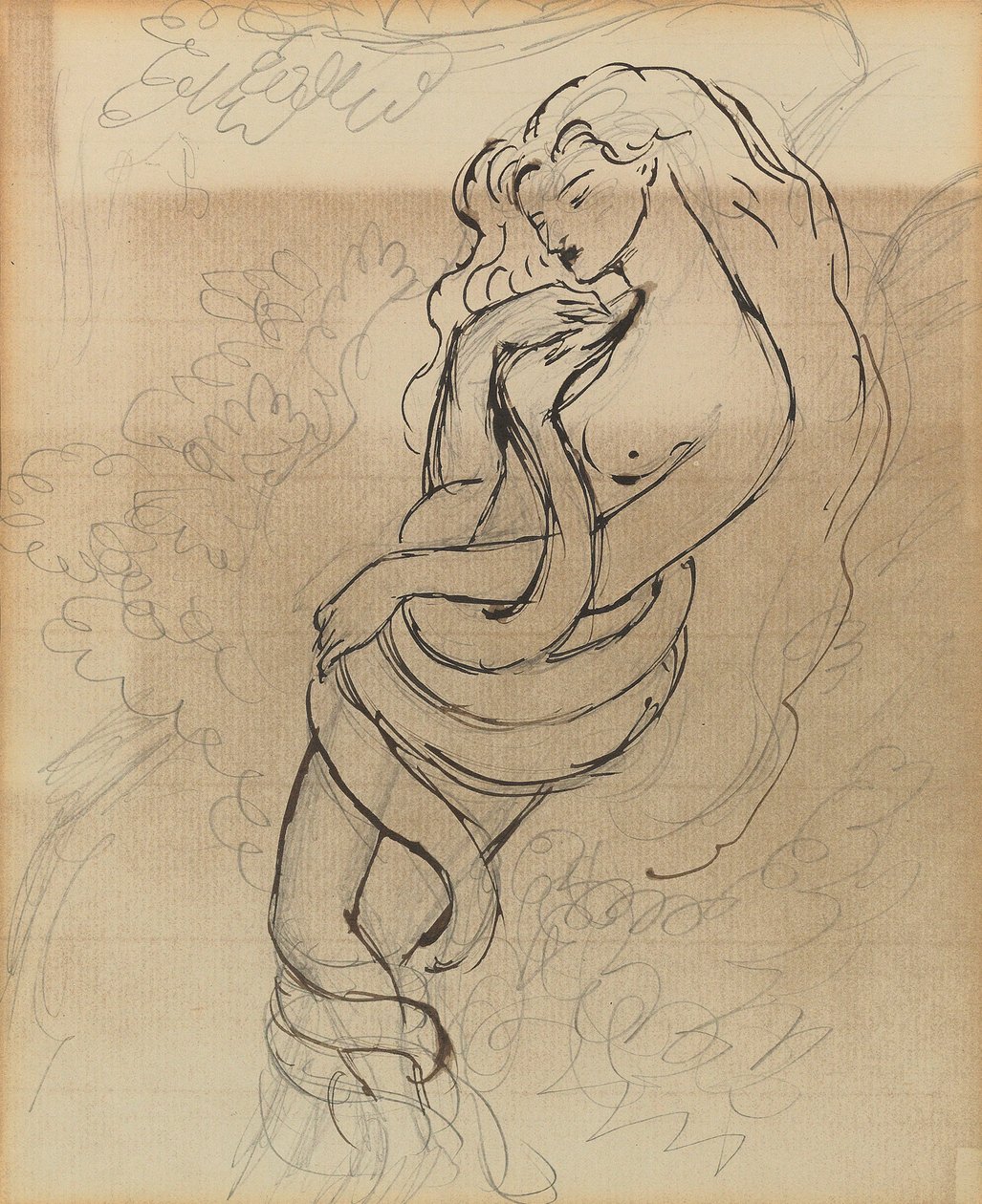 Lady Lilith, ca. 1869 von Dante Gabriel Charles Rossetti