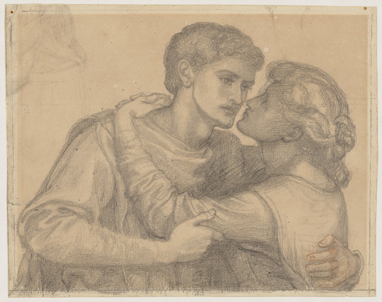 Die Liebenden von Dante Gabriel Charles Rossetti