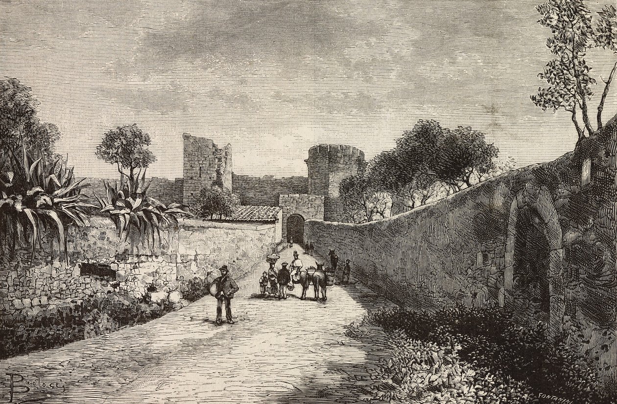 Castello-Tor, Corneto Tarquinia, Italien von Dante Paolocci