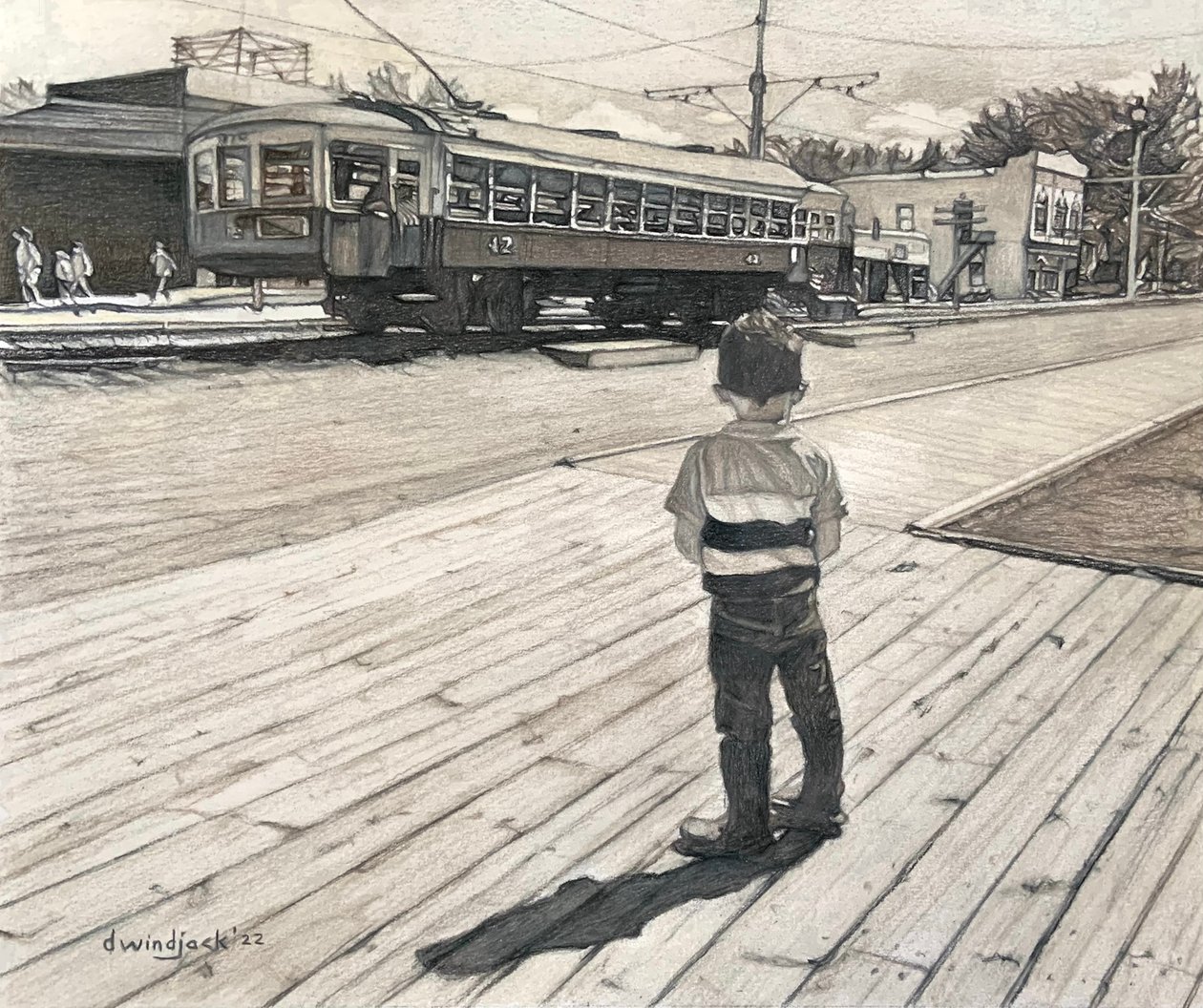 Verzaubert in Fort Edmonton von Darrell Windjack