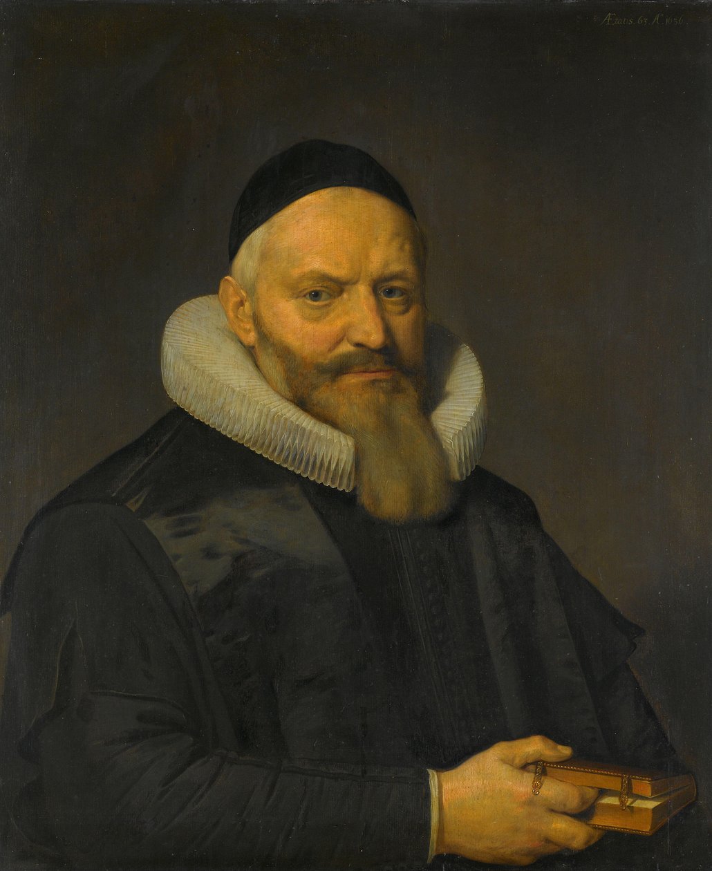 Porträt von Anthony de Wale (1573-1639). Professor der Theologie an der Universität Leiden von David Bailly