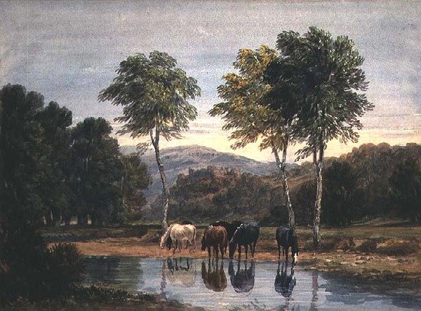 Goodrich Castle von David Cox