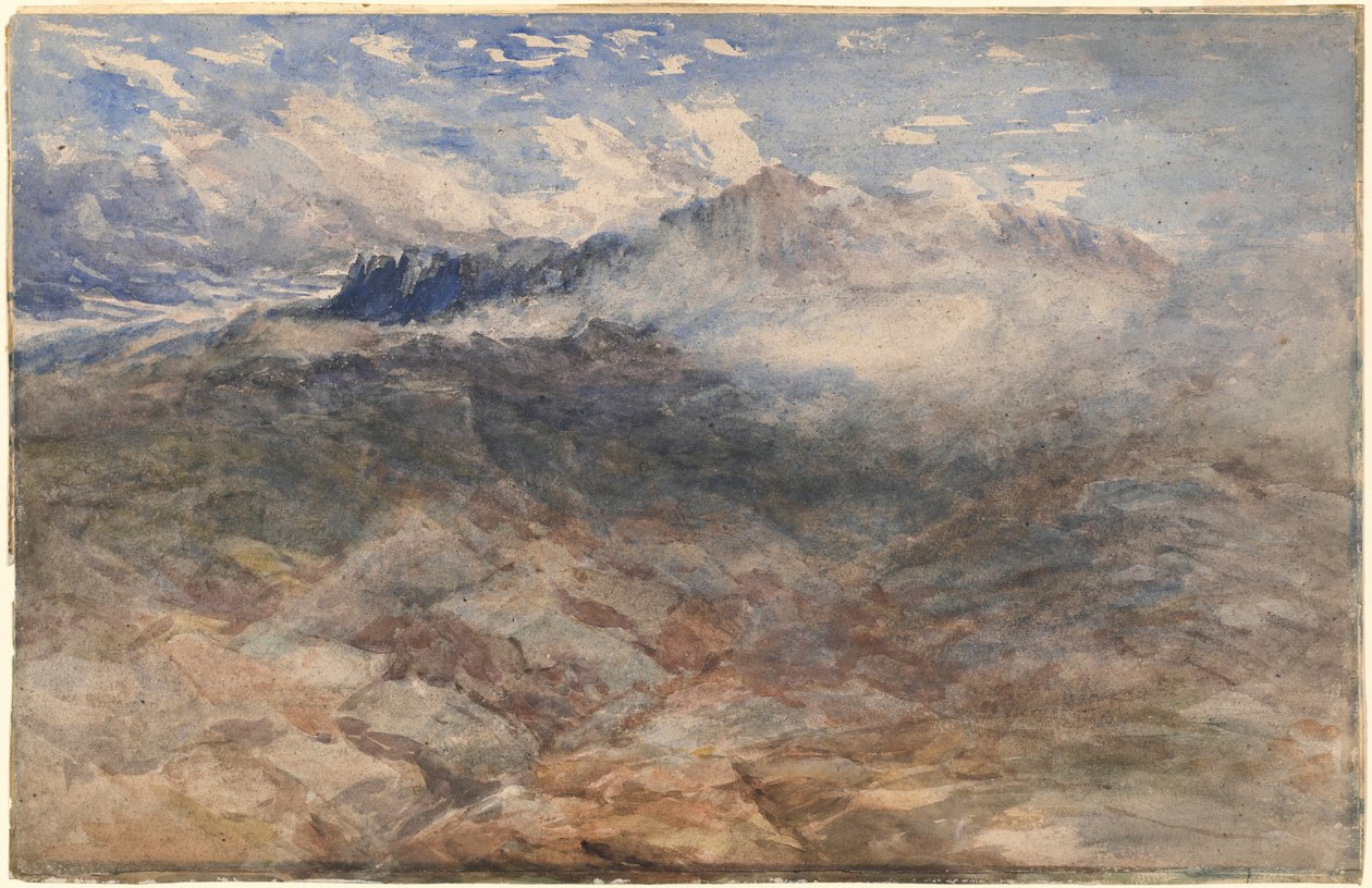 Berggipfel, Cader Idris von David Cox