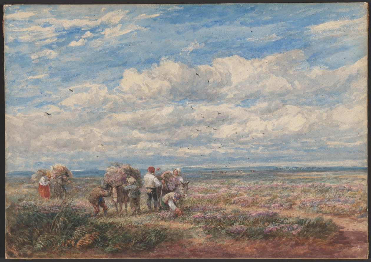 Die Heide- oder Besensammler von David Cox