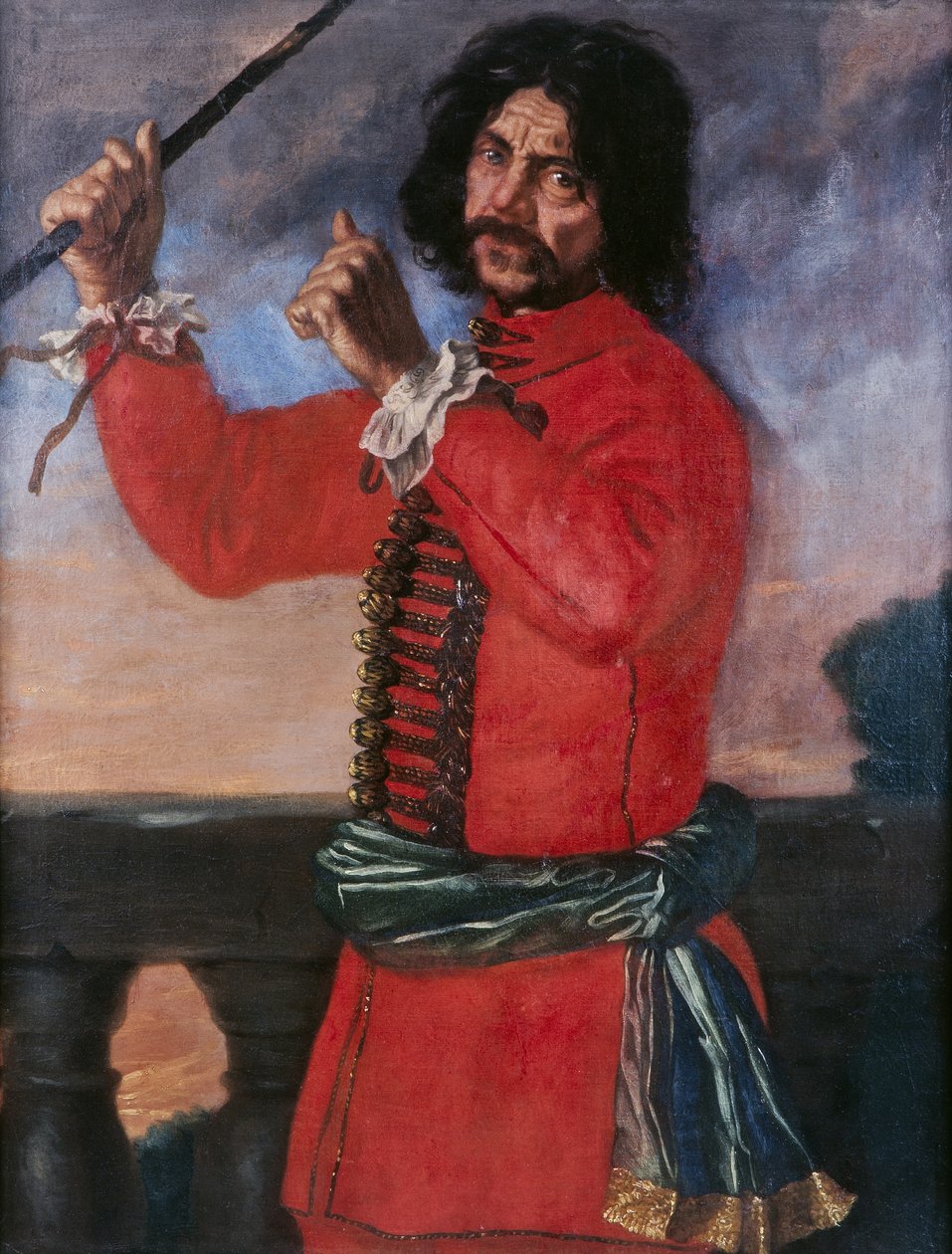 Porträt, Mann von David Klöcker Ehrenstrahl
