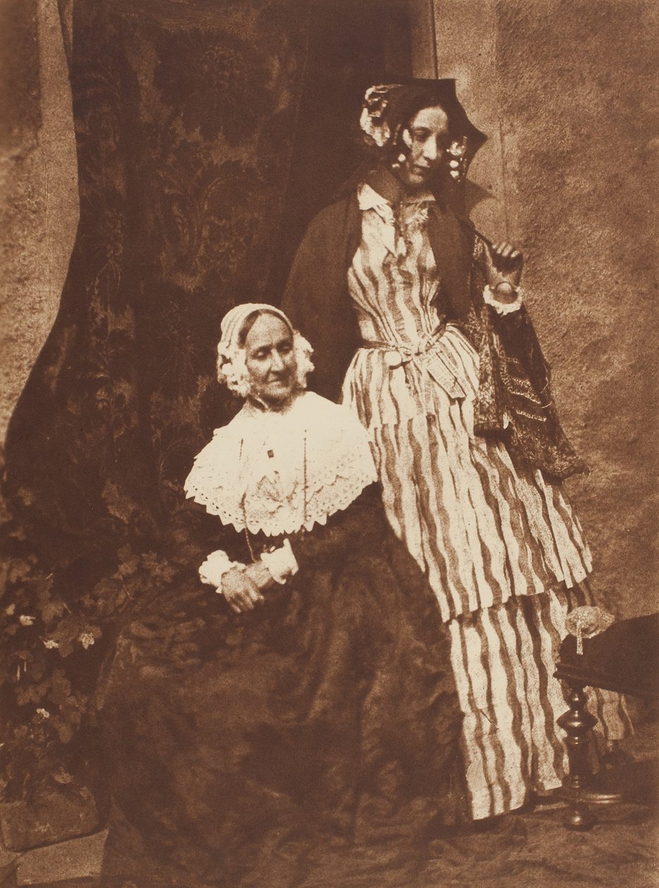 Mrs. Anne Rigby und Lady Elizabeth Eastlake, 1843-47, gedruckt ca. 1916
