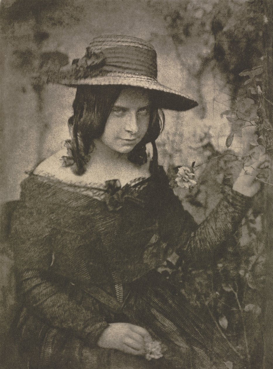 Camera Work: Mädchen mit Strohhut, 1912 von David Octavius Hill, Robert Adamson