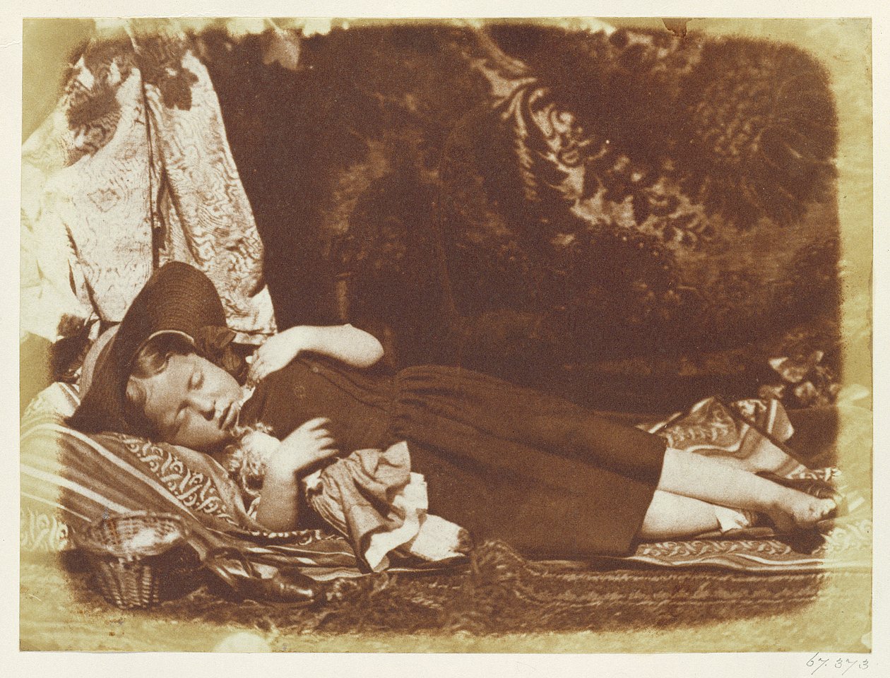 Die Bettgenossen von David Octavius Hill