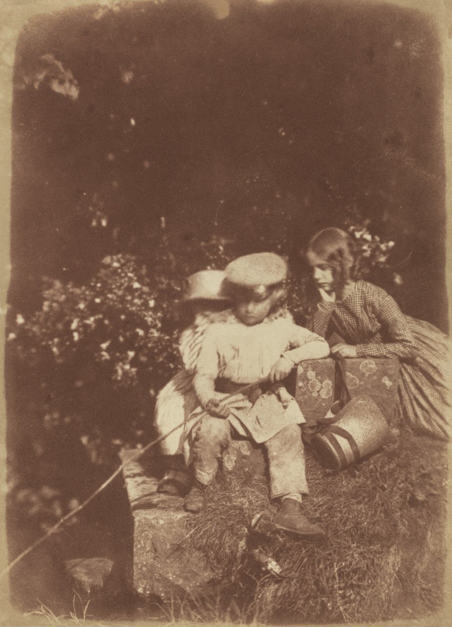 Am Elritzen-Teich von David Octavius Hill and Robert Adamson