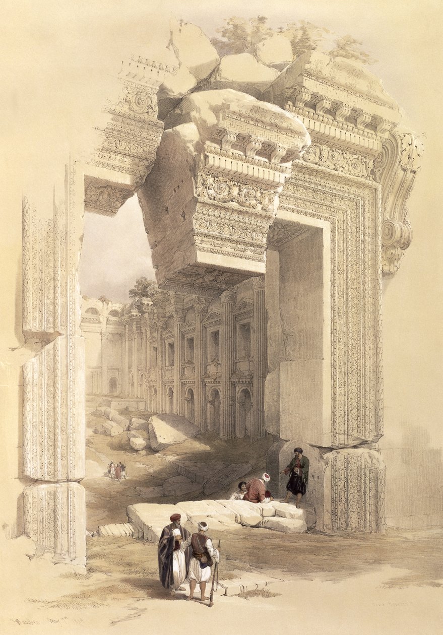 Baalbek, 7. Mai 1839, Platte 81 aus Band II von 
