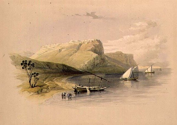 Festung von Ibrim, Nubien, aus 