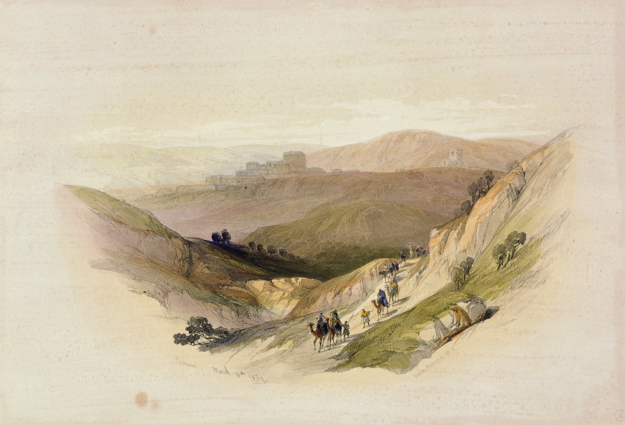 Ruinen von Semua, 16. März 1839 aus Band 1 von 
