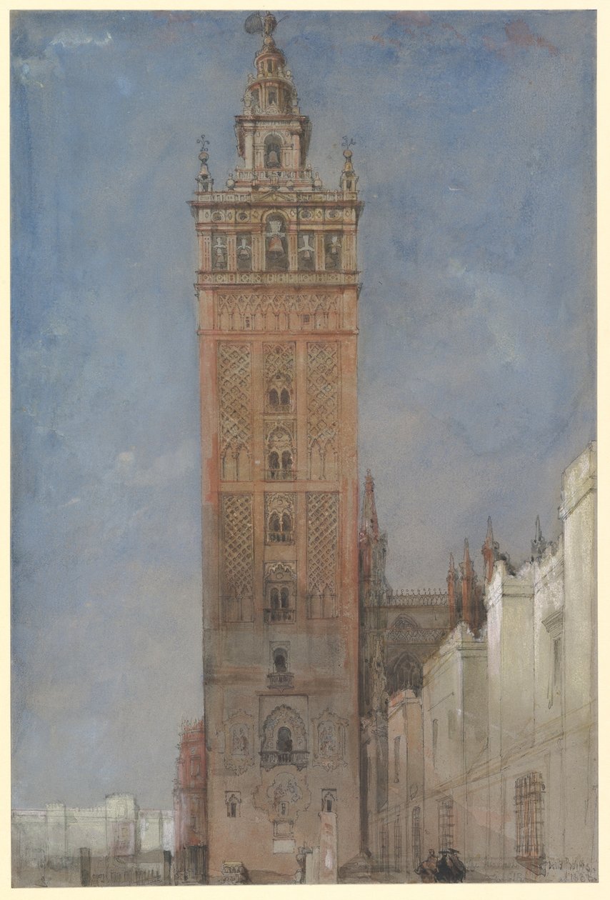 Die Giralda, Sevilla von David Roberts