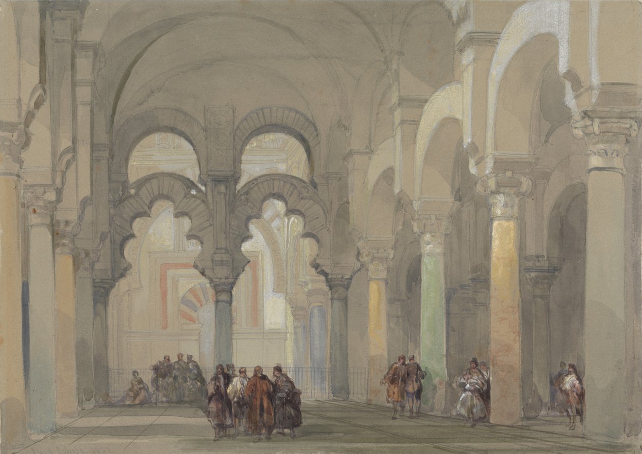 Die Moschee von Cordoba von David Roberts