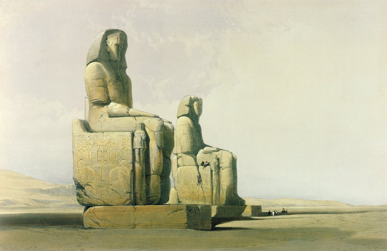 Theben, 4. Dezember 1838, Platte 12 aus Band I von 